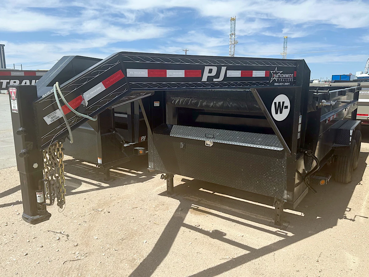 PJ Trailers USED 14'x83" Dump Trailer w/ 3ft Sides (DM) - Stock #41735 - Image 1 of 7 PJ Trailers USED 14'x83" Dump Trailer w/ 3ft Sides (DM) - Stock #41735 - Image 1 of 7