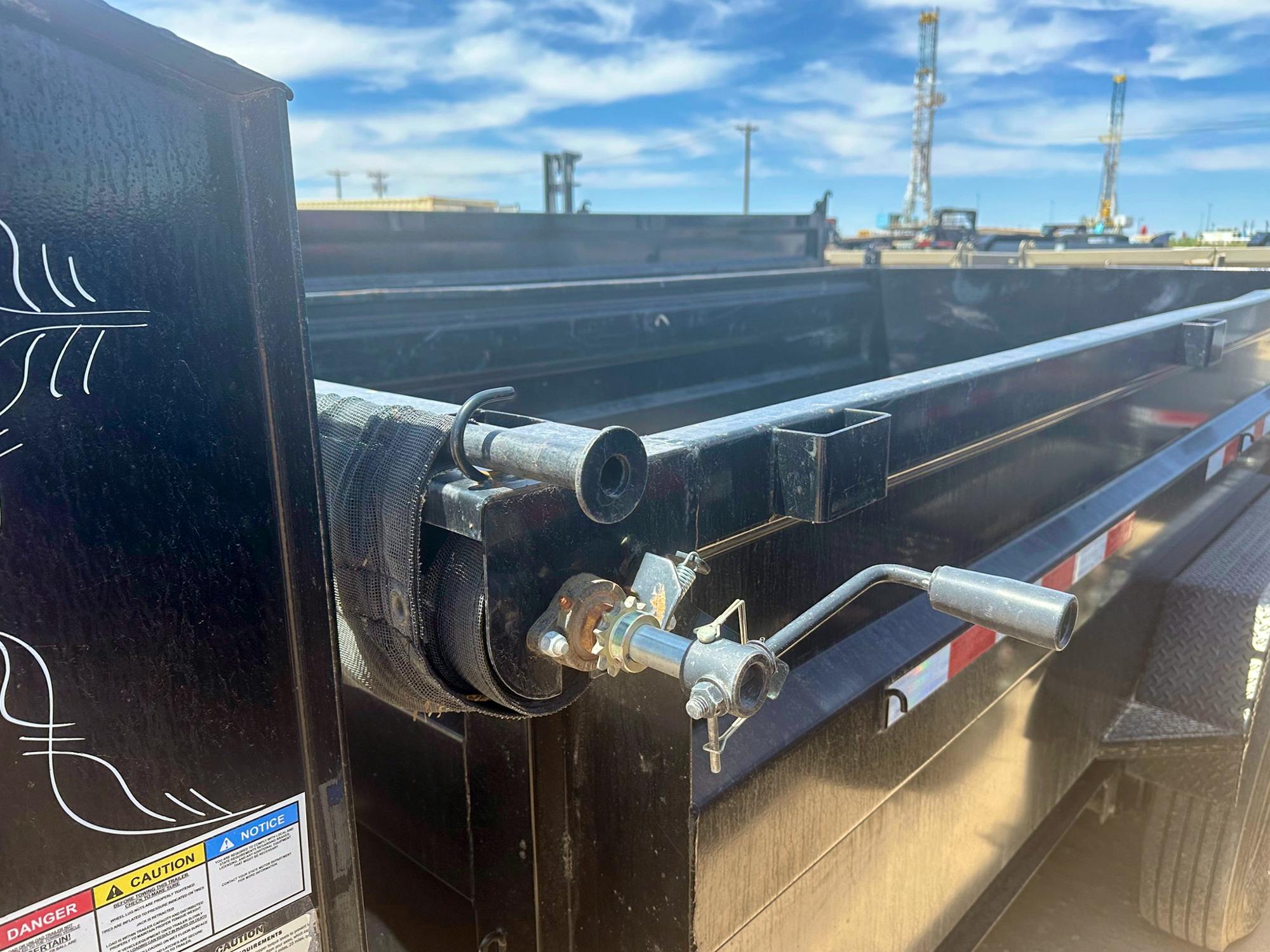 PJ Trailers USED 14'x83" Dump Trailer w/ 3ft Sides (DM) - Stock #41735 - Image 6 of 7