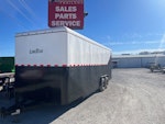 LoneStar 7.10'x24' 14k Steel Enclosed Cargo Trailer w/ Rear Ramp Door (C2) Stock #57055 - Thumbnail 1