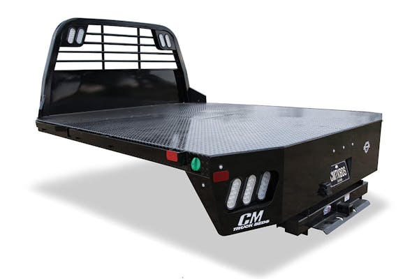 2022 CM Truck Beds RD 102 97 58 42 Steel Flatdeck Truck Body