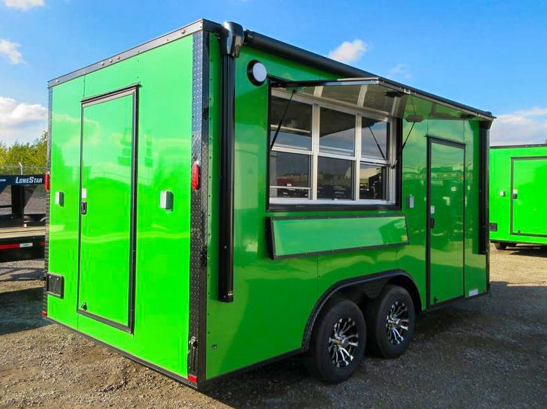 Stock 60656 Diamond Cargo 8 5ftx16ft Concession Trailer CC