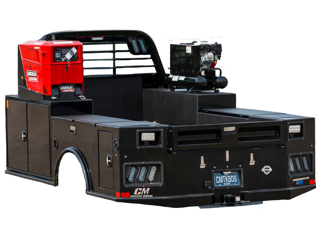 Stock 59126 CM Truck Beds TM 112 94 60 34 SDDLX Steel Tradesmen Body