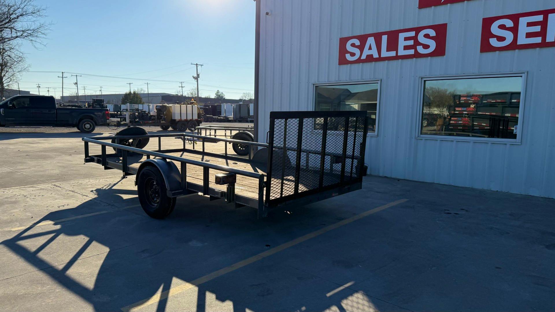Texas Bragg 14'x77" Utility Trailer w/ 3' Gate (U1) - Stock #65694 - Image 3 of 5