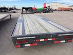 LoneStar 32'x102" Gooseneck Lo-Pro Flatbed Trailer w/ Singles (LS) Stock #65909 - Thumbnail 3