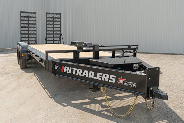 PJ Trailers 20ftx82in 10in Pro I Beam Equipment Trailer  H5 