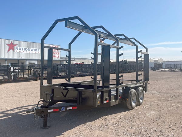 2024 AT Trailers 16ftx83in Monorail Oilfield Trailer  SM 