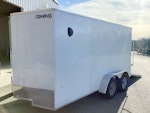 Compass 7'x14' Enclosed Cargo Trailer w/ Rear Ramp Door (C2) Stock #67793 - Thumbnail 1