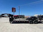 PJ Trailers 24'x83" Gooseneck Angle Pipetop Equipment Trailer (P8) Stock #68035 - Thumbnail 2