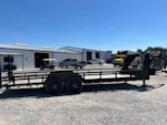 PJ Trailers 24'x83" Gooseneck Angle Pipetop Equipment Trailer (P8) Stock #68035 - Thumbnail 3