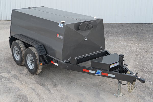2024 AT Trailers 10ftx60in 960 Gallon Fuel Tank Trailer  SF 
