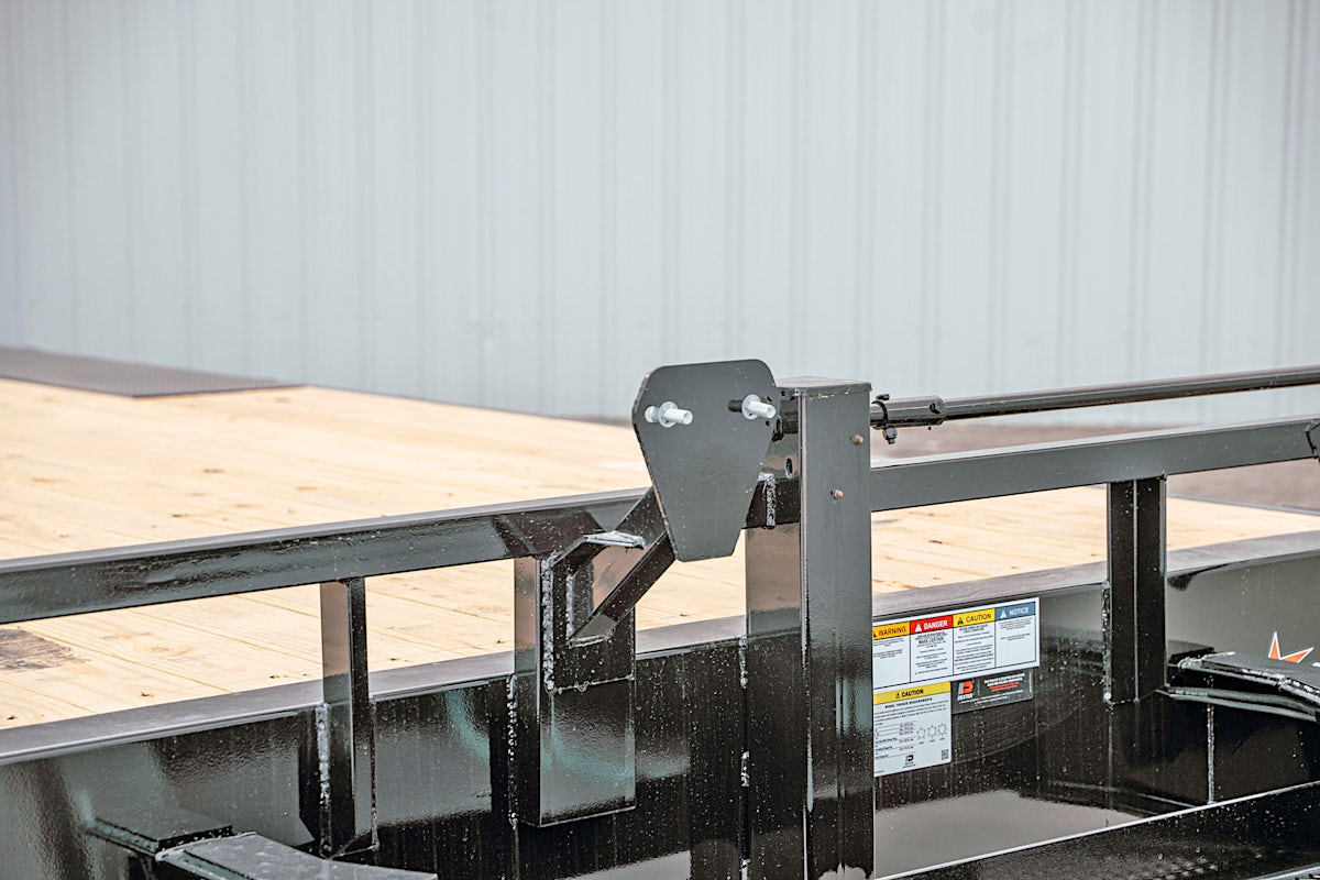 PJ Trailers 20'x102" 8" I-Beam Deckover Flatbed Trailer (F8) - Image 7