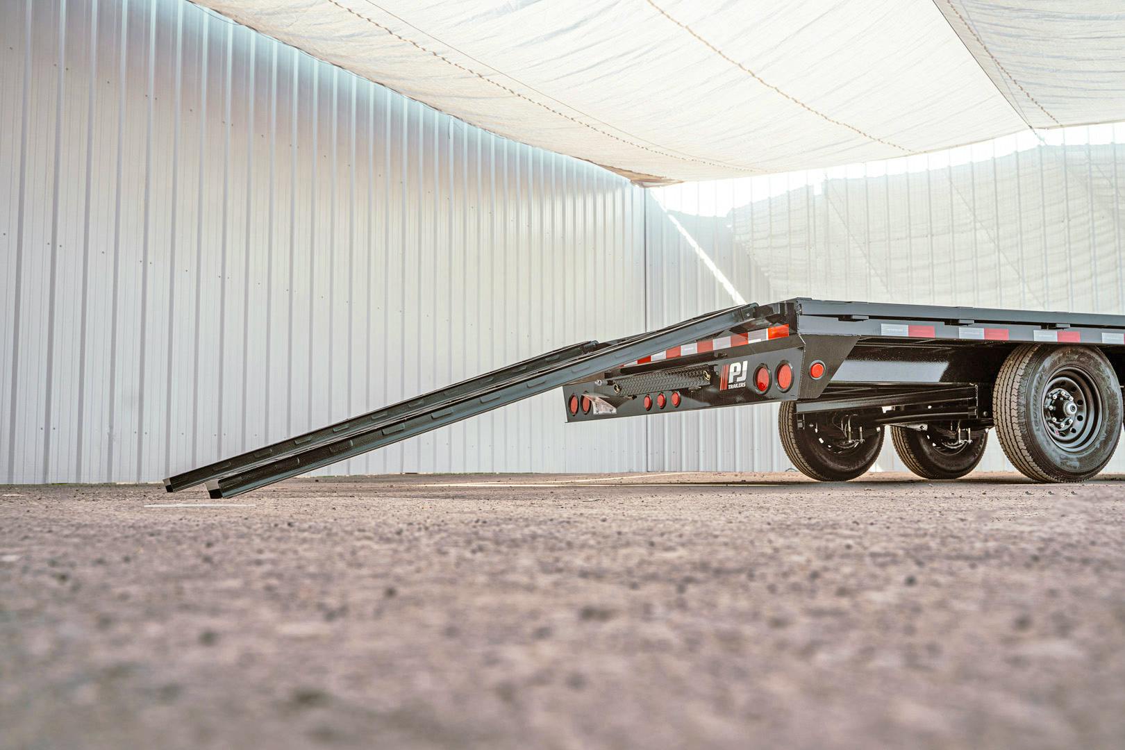 PJ Trailers 20'x102" 8" I-Beam Deckover Flatbed Trailer (F8) - Image 17