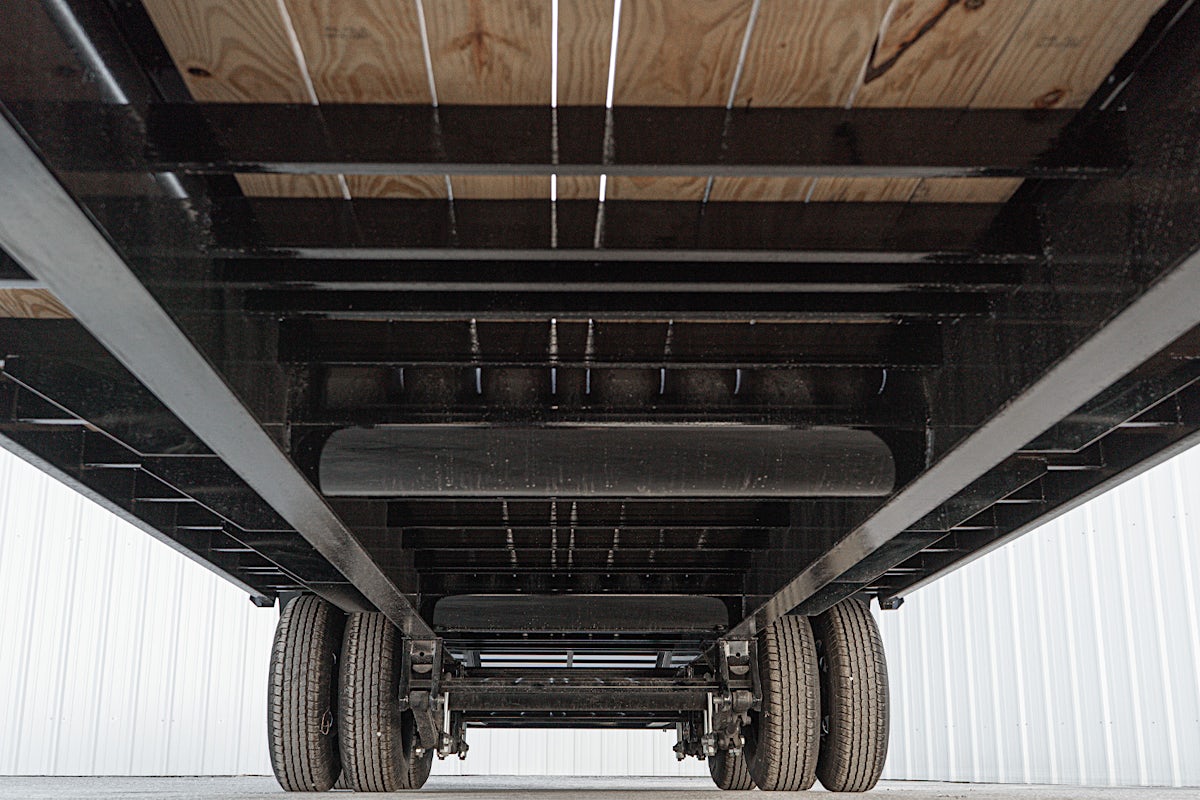 PJ Trailers 32'x102" Gooseneck Low Pro Flatbed Trailer w/ Duals (LD) - Image 16