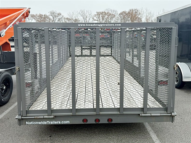Texas Bragg 20'x83" Landscape Trailer w/ 4' Sides & 4' Gate (L2) - Image 5