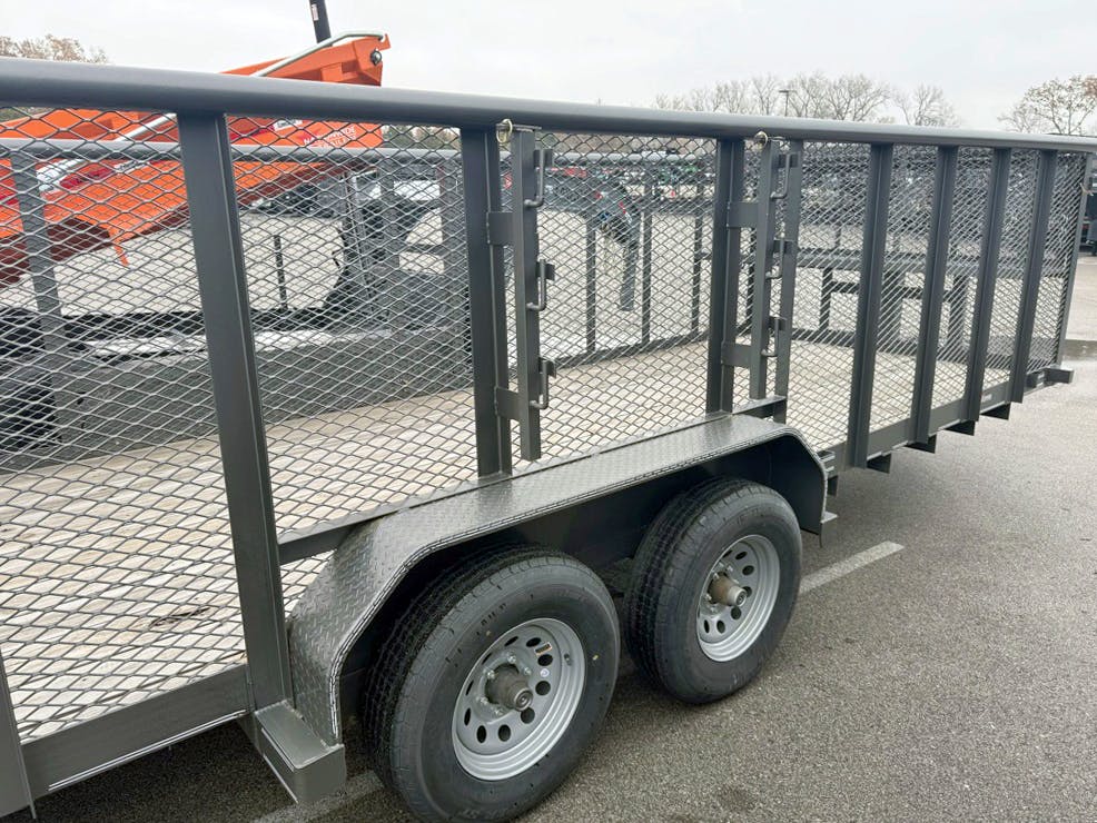 Texas Bragg 20'x83" Landscape Trailer w/ 4' Sides & 4' Gate (L2) - Image 4