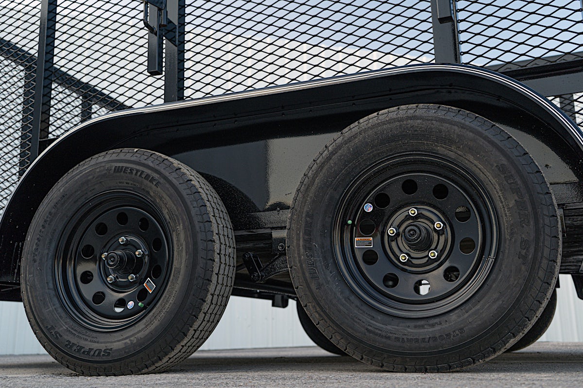 Texas Bragg 20'x83" Landscape Trailer w/ 4' Sides & 4' Gate (L2) - Image 11