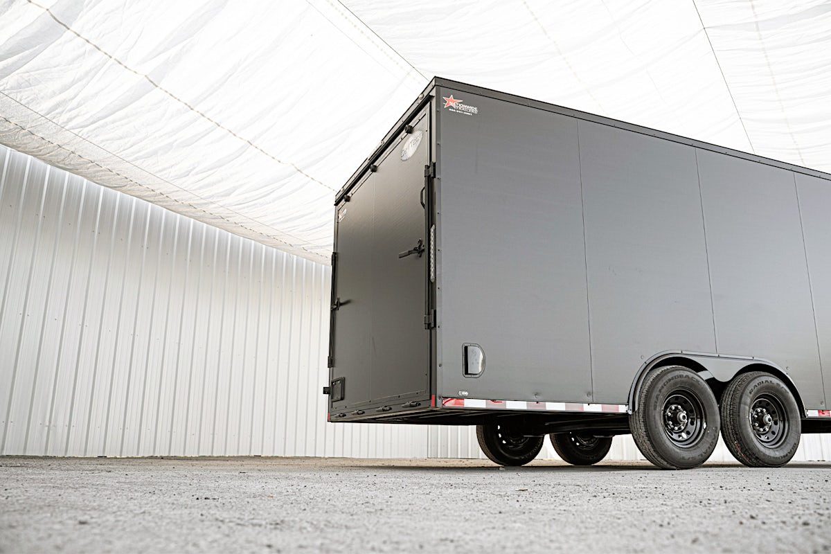 CellTech 8.5'x24' All-Steel Enclosed Cargo Trailer w/ Rear Ramp Door (C2) - Image 8