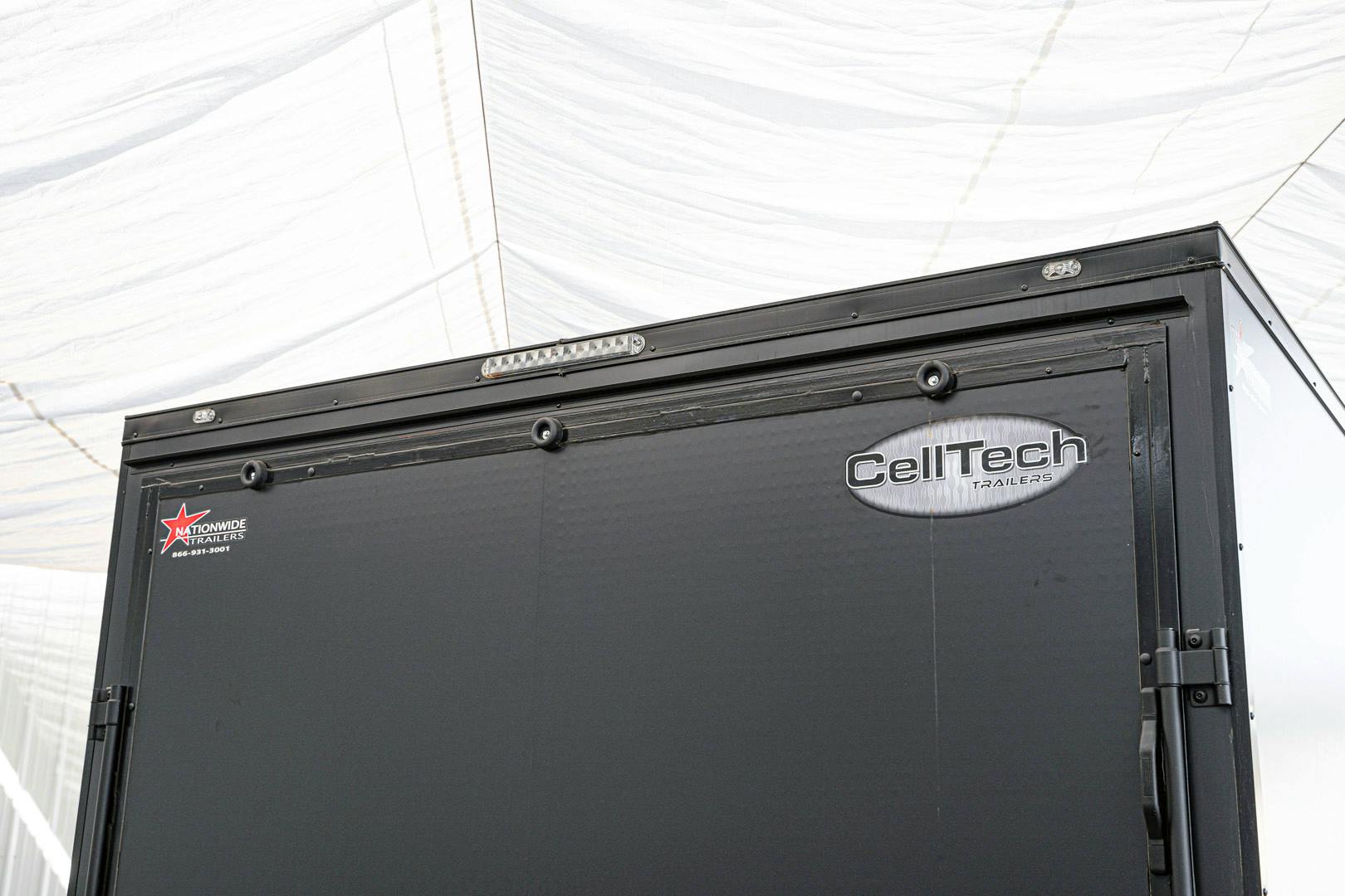 CellTech 8.5'x20' All-Steel Enclosed Cargo Trailer w/ Rear Ramp Door (C2) - Image 11