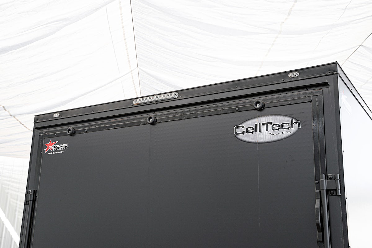 CellTech 8.5'x20' All-Steel Enclosed Cargo Trailer w/ Rear Ramp Door (C2) - Image 11