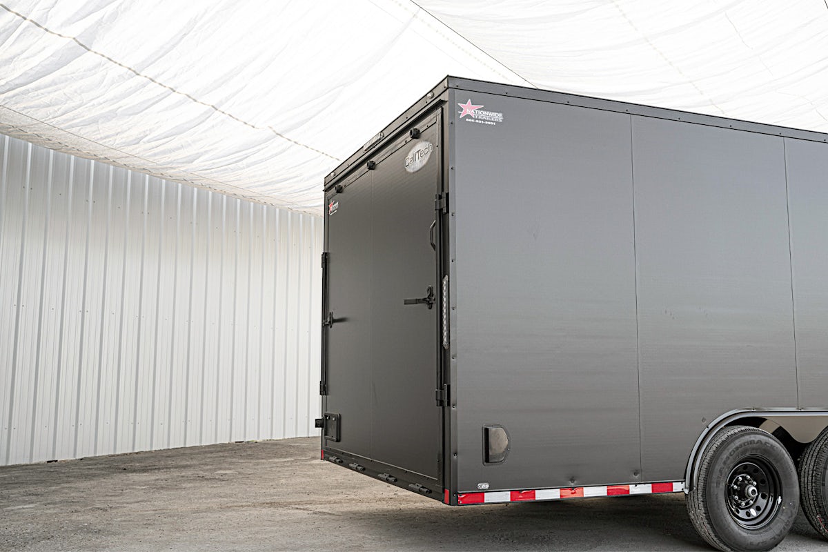 CellTech 8.5'x20' All-Steel Enclosed Cargo Trailer w/ Rear Ramp Door (C2) - Image 15