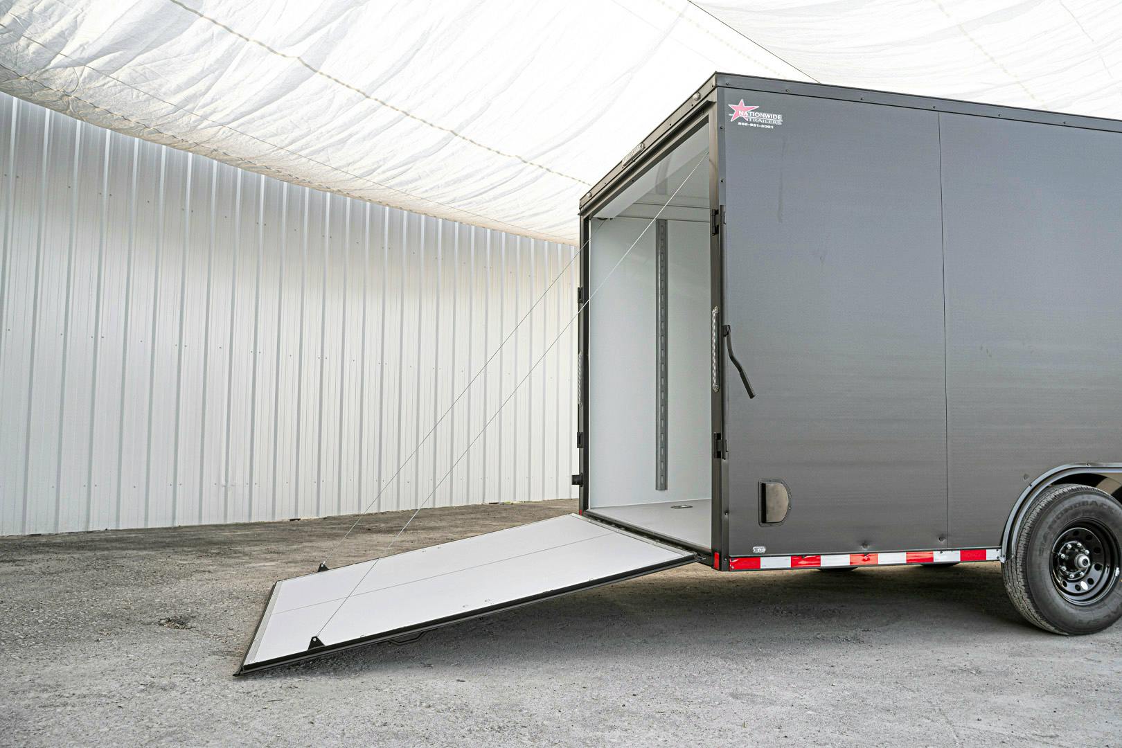 CellTech 8.5'x20' All-Steel Enclosed Cargo Trailer w/ Rear Ramp Door (C2) - Image 16