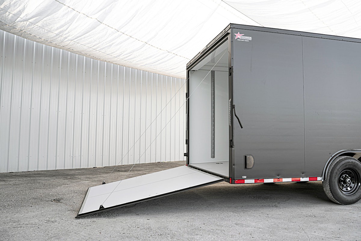 CellTech 8.5'x20' All-Steel Enclosed Cargo Trailer w/ Rear Ramp Door (C2) - Image 16