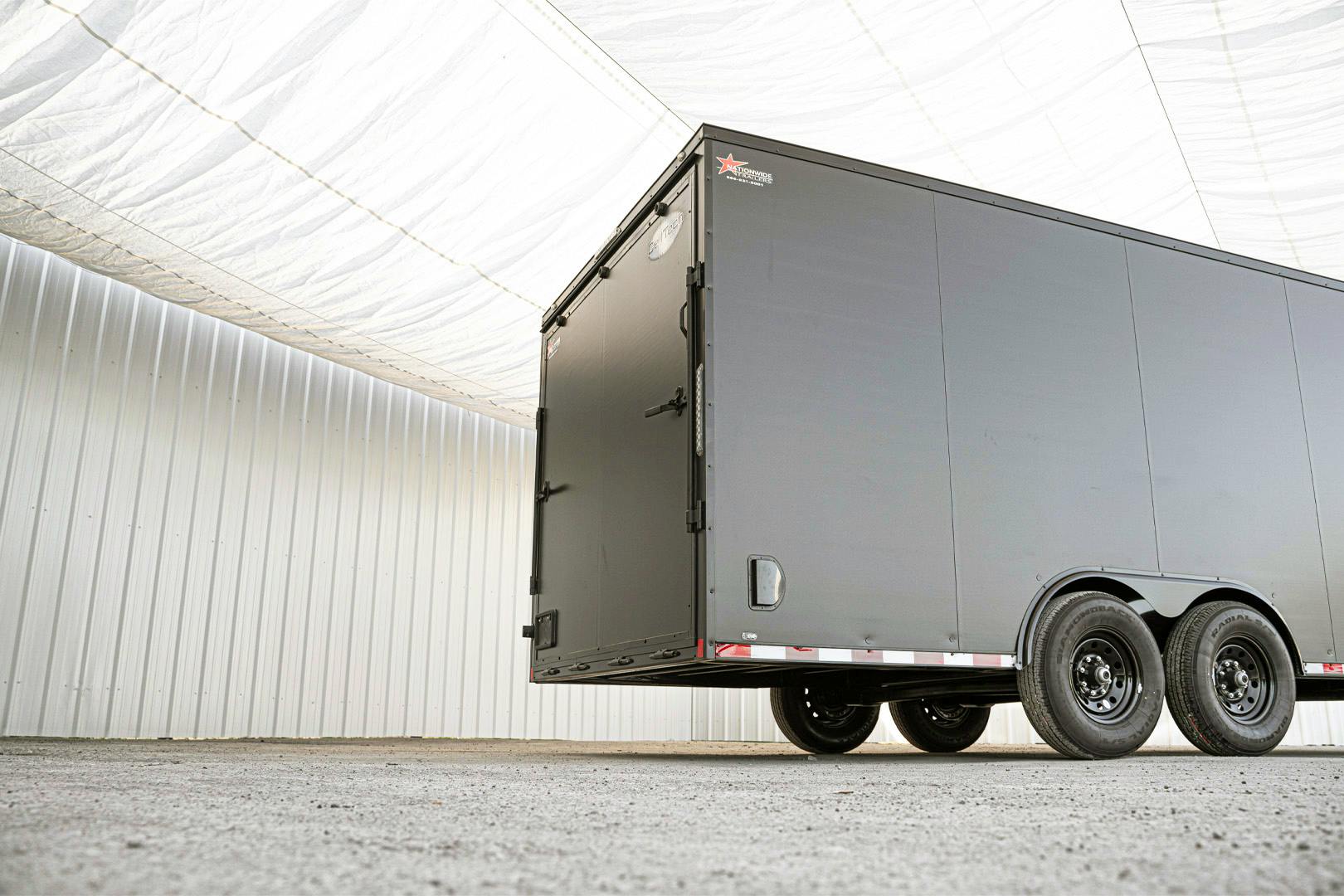 CellTech 8.5'x20' All-Steel Enclosed Cargo Trailer w/ Rear Ramp Door (C2) - Image 17
