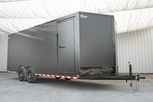 CellTech 8.5'x20' All-Steel Enclosed Cargo Trailer w/ Rear Ramp Door (C2)