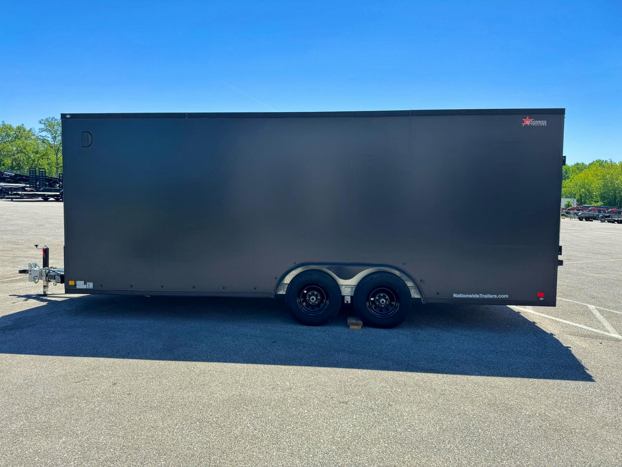 CellTech 8.5'x20' All-Steel Enclosed Cargo Trailer w/ Rear Ramp Door (C2) - Stock #70111 - Image 2 of 6