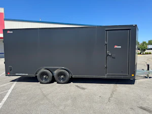 CellTech 8.5'x20' All-Steel Enclosed Cargo Trailer w/ Rear Ramp Door (C2)