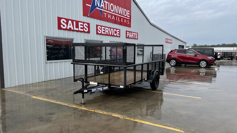 Texas Bragg 12ftx77in Landscape Trailer w  2ft Sides   4ft Gate  L1