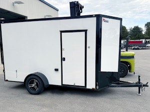 Spartan 6'x12' Enclosed Cargo Trailer w/ Rear Barn Doors (C1)
