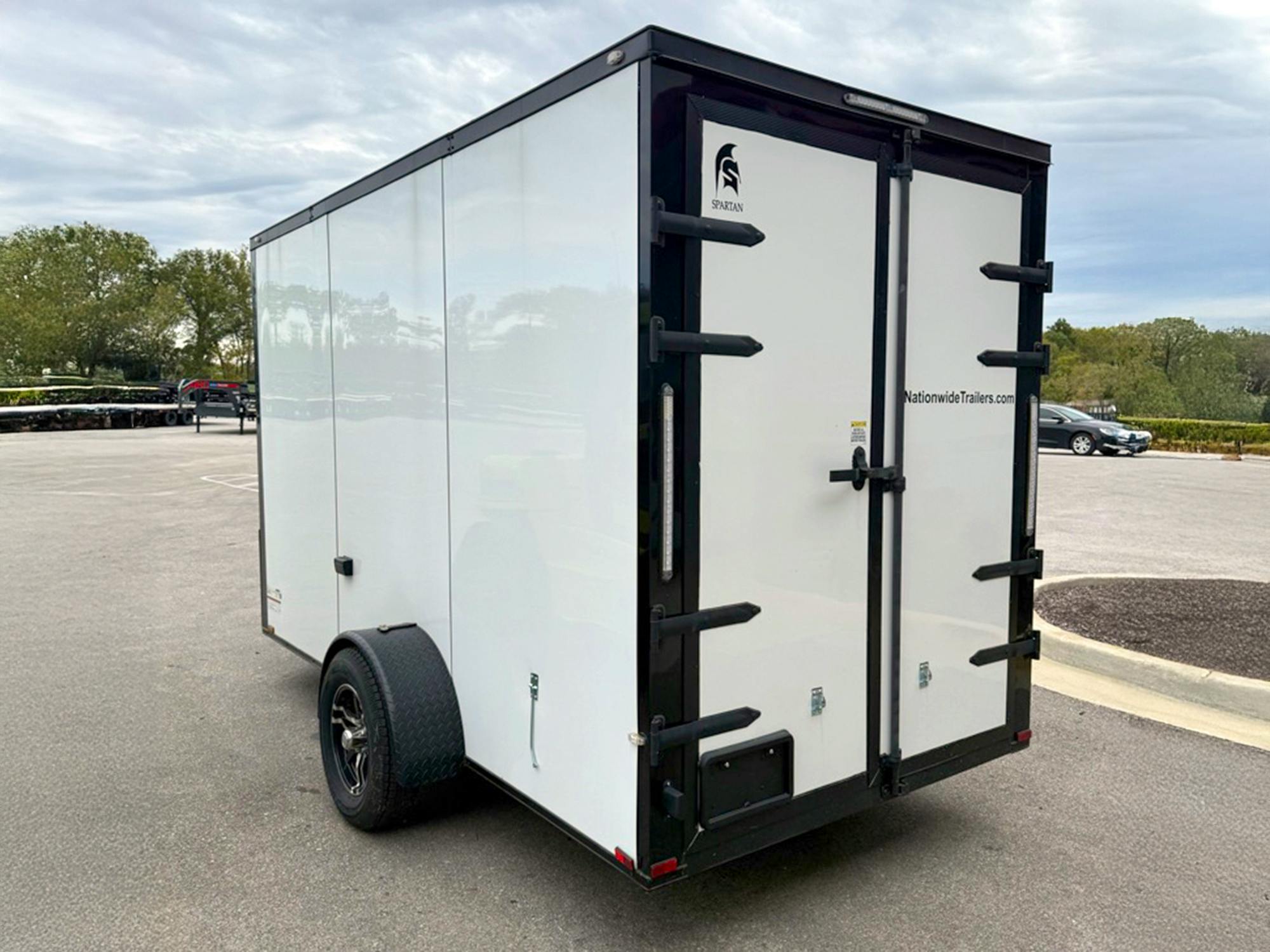 Spartan 6'x12' Enclosed Cargo Trailer w/ Rear Barn Doors (C1) - Image 2