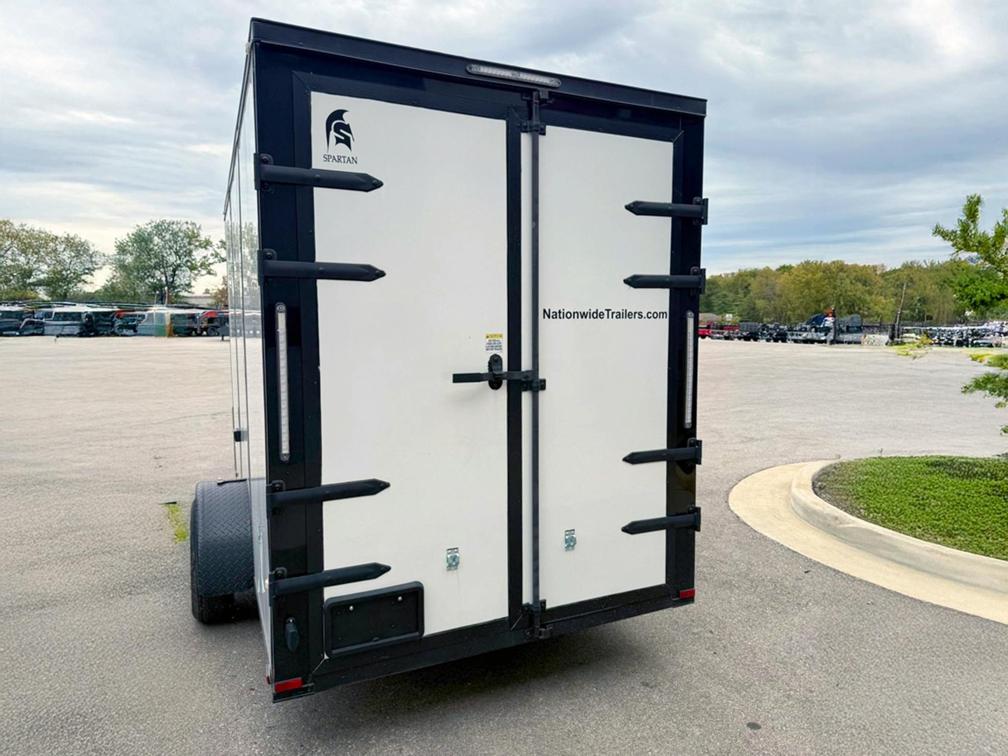 Spartan 6'x12' Enclosed Cargo Trailer w/ Rear Barn Doors (C1) - Image 3