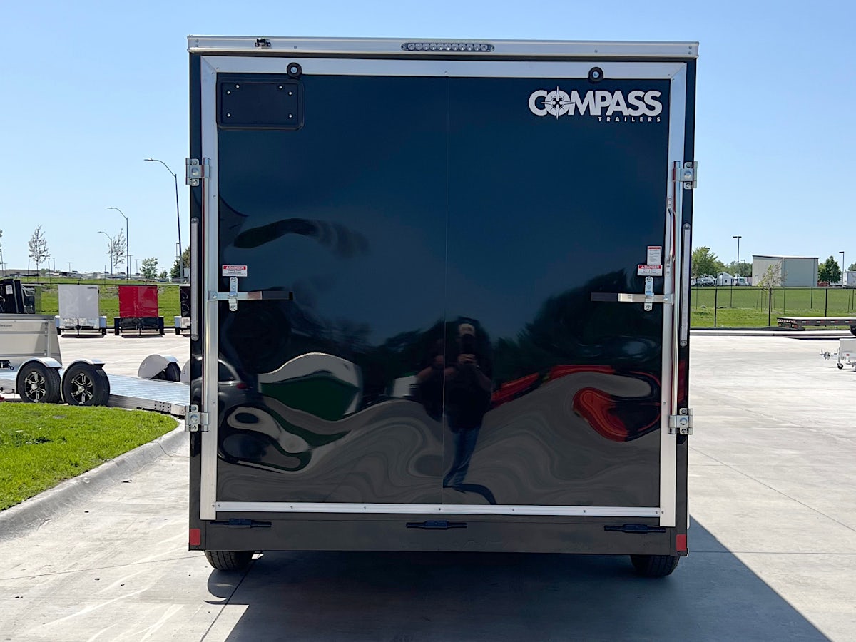 Compass 7'x16' Enclosed Cargo Trailer w/ Rear Ramp Door (C2) - Image 4