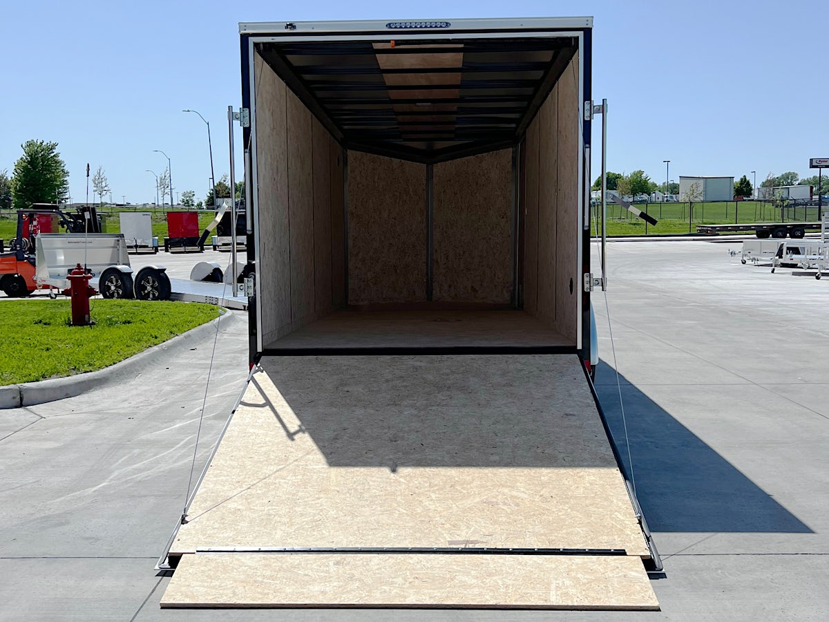 Compass 7'x16' Enclosed Cargo Trailer w/ Rear Ramp Door (C2) - Image 6