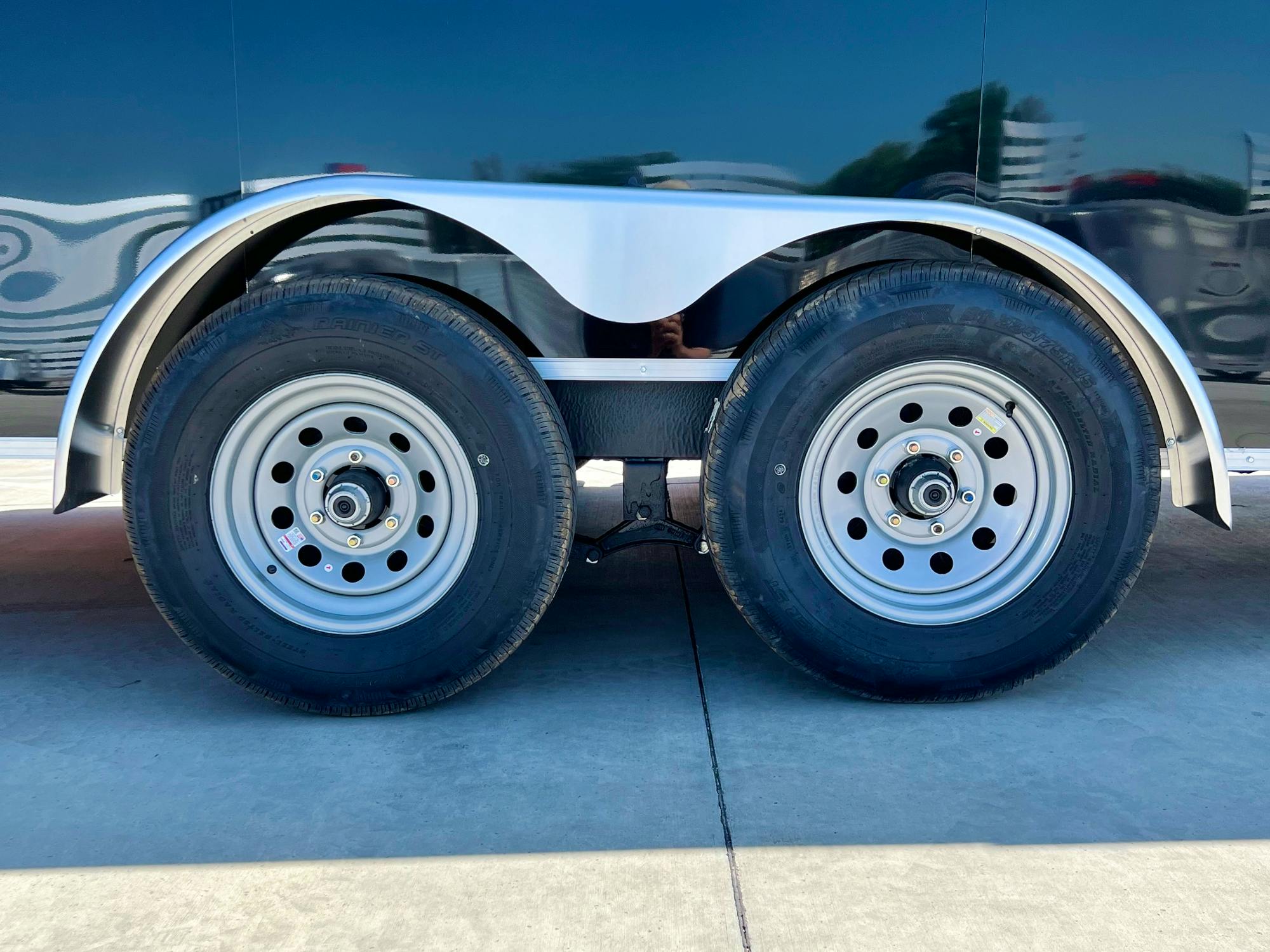 Compass 7'x16' Enclosed Cargo Trailer w/ Rear Ramp Door (C2) - Stock #70773 - Image 9 of 10