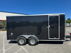 Compass 7'x16' Enclosed Cargo Trailer w/ Rear Ramp Door (C2)