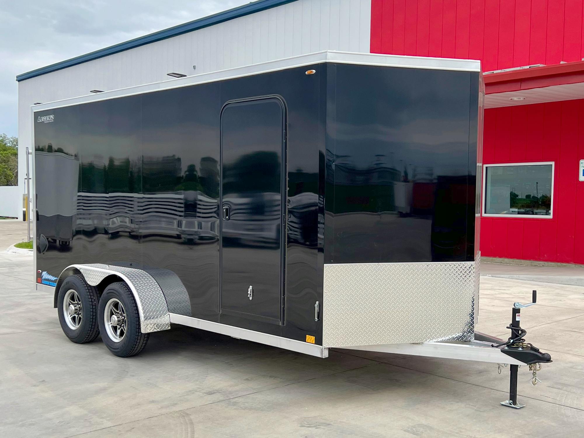 Legend 7'x16' Enclosed Cargo Trailer w/ Rear Ramp Door (C2) - Image 1