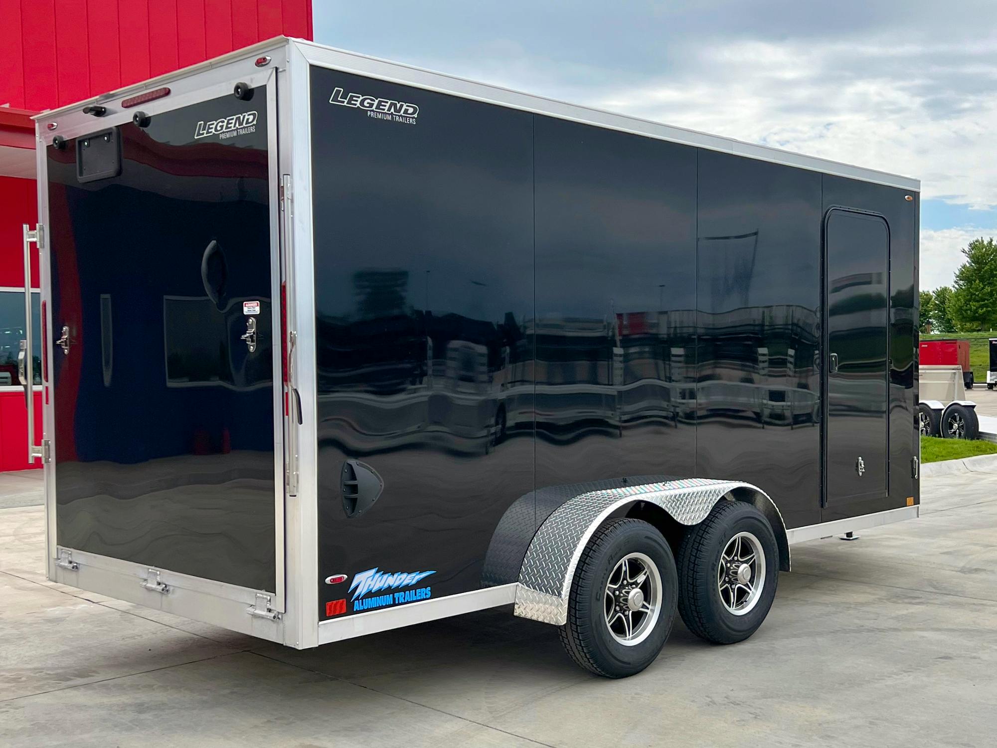 Legend 7'x16' Enclosed Cargo Trailer w/ Rear Ramp Door (C2) - Image 2