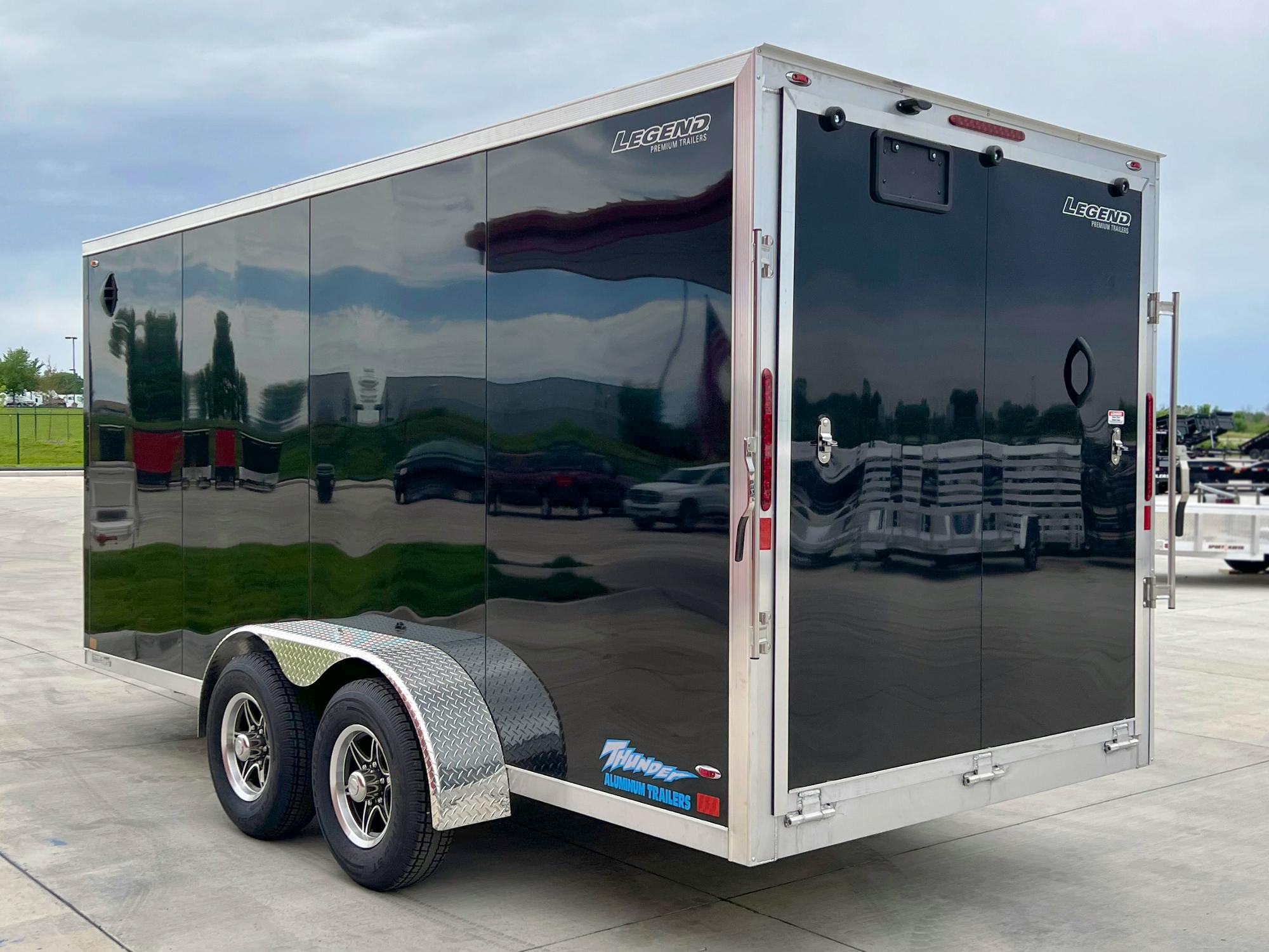 Legend 7'x16' Enclosed Cargo Trailer w/ Rear Ramp Door (C2) - Image 3