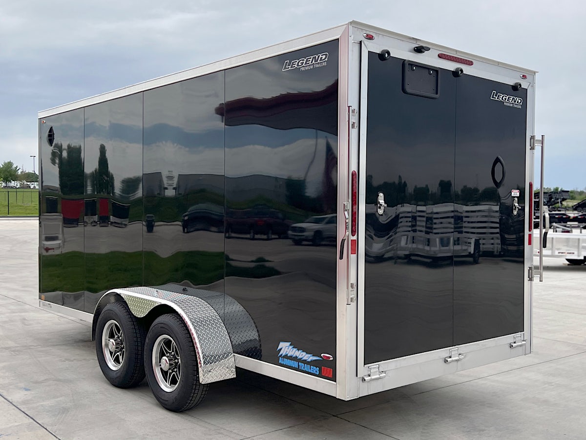 Legend 7'x16' Enclosed Cargo Trailer w/ Rear Ramp Door (C2) - Image 3