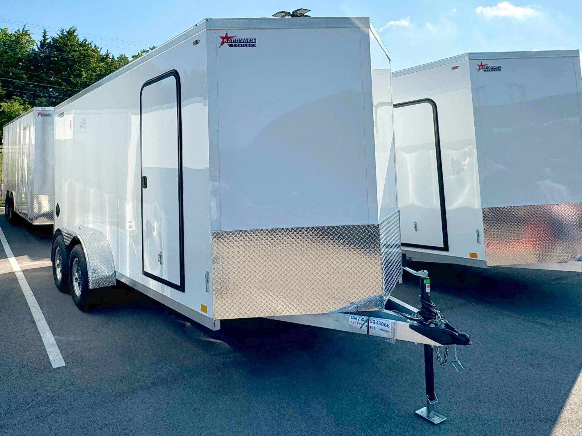 Legend 7'x16' Enclosed Cargo Trailer w/ Rear Ramp Door (C2) - Image 1