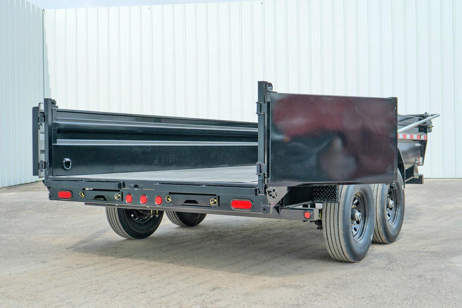 PJ Trailers 14'x83" Voyager Dump Trailer w/ 2' Sides (DV) - Image 21