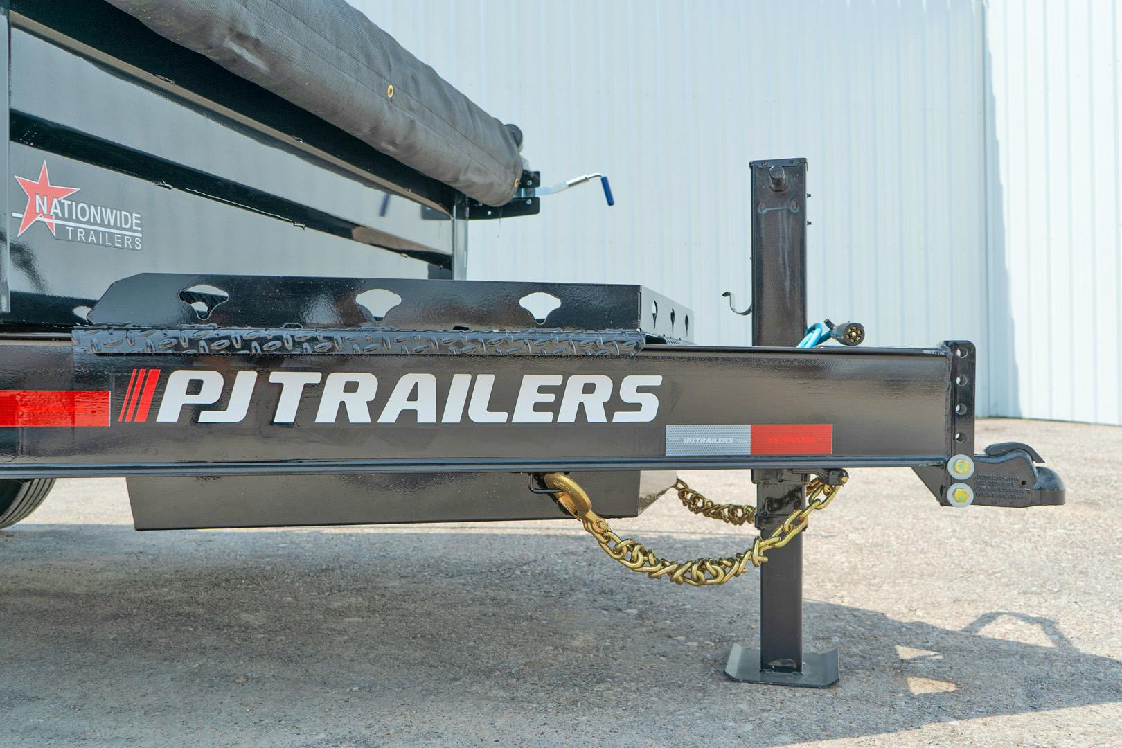 PJ Trailers 14'x83" Voyager Dump Trailer w/ 2' Sides (DV) - Image 8