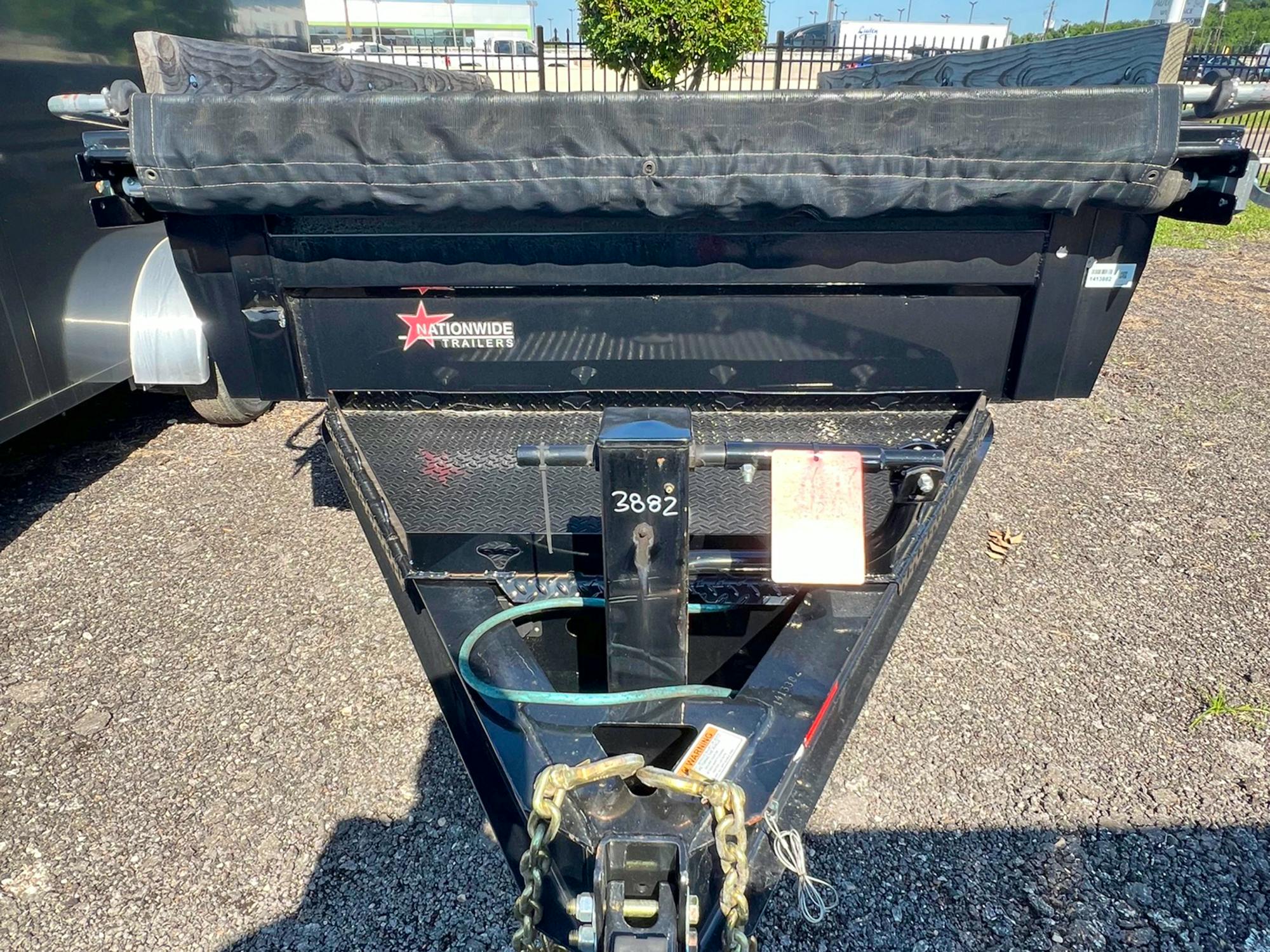 PJ Trailers 14'x83" Voyager Dump Trailer w/ 2' Sides (DV) - Stock #71387 - Image 3 of 3