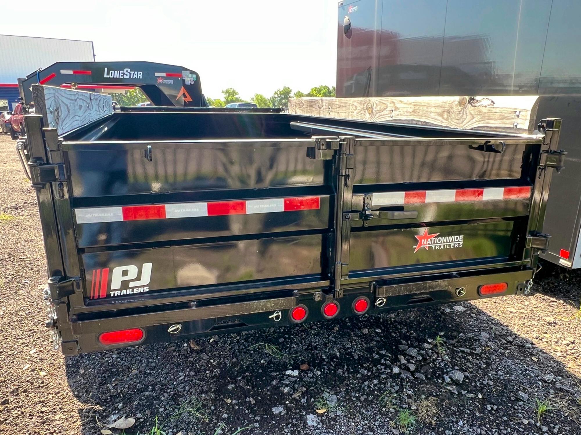 PJ Trailers 14'x83" Voyager Dump Trailer w/ 2' Sides (DV) - Stock #71387 - Image 2 of 3