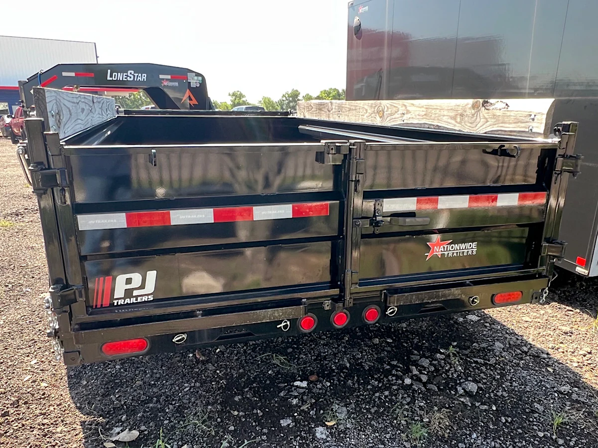 PJ Trailers 14'x83" Voyager Dump Trailer w/ 2' Sides (DV) - Stock #71387 - Image 2 of 3 PJ Trailers 14'x83" Voyager Dump Trailer w/ 2' Sides (DV) - Stock #71387 - Image 2 of 3