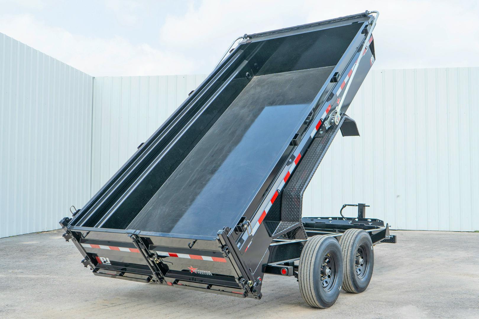 PJ Trailers 14'x83" Voyager Dump Trailer w/ 2' Sides (DV) - Image 25