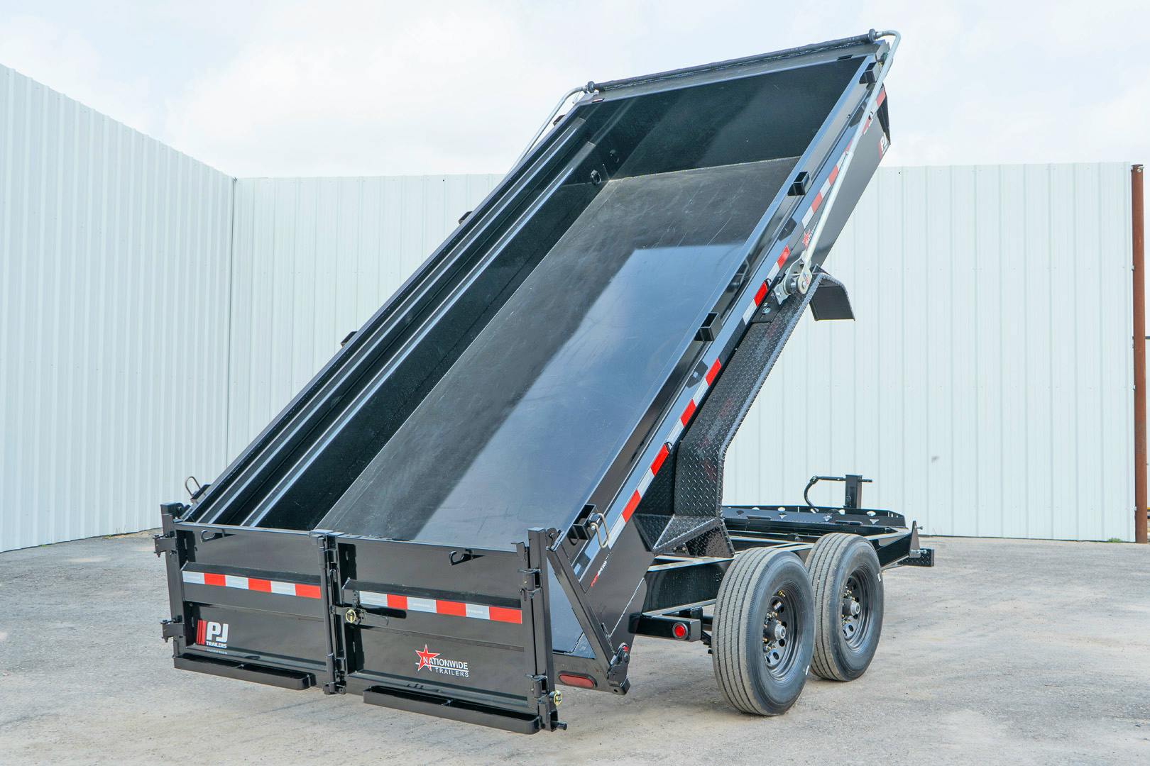 PJ Trailers 14'x83" Voyager Dump Trailer w/ 2' Sides (DV) - Image 26